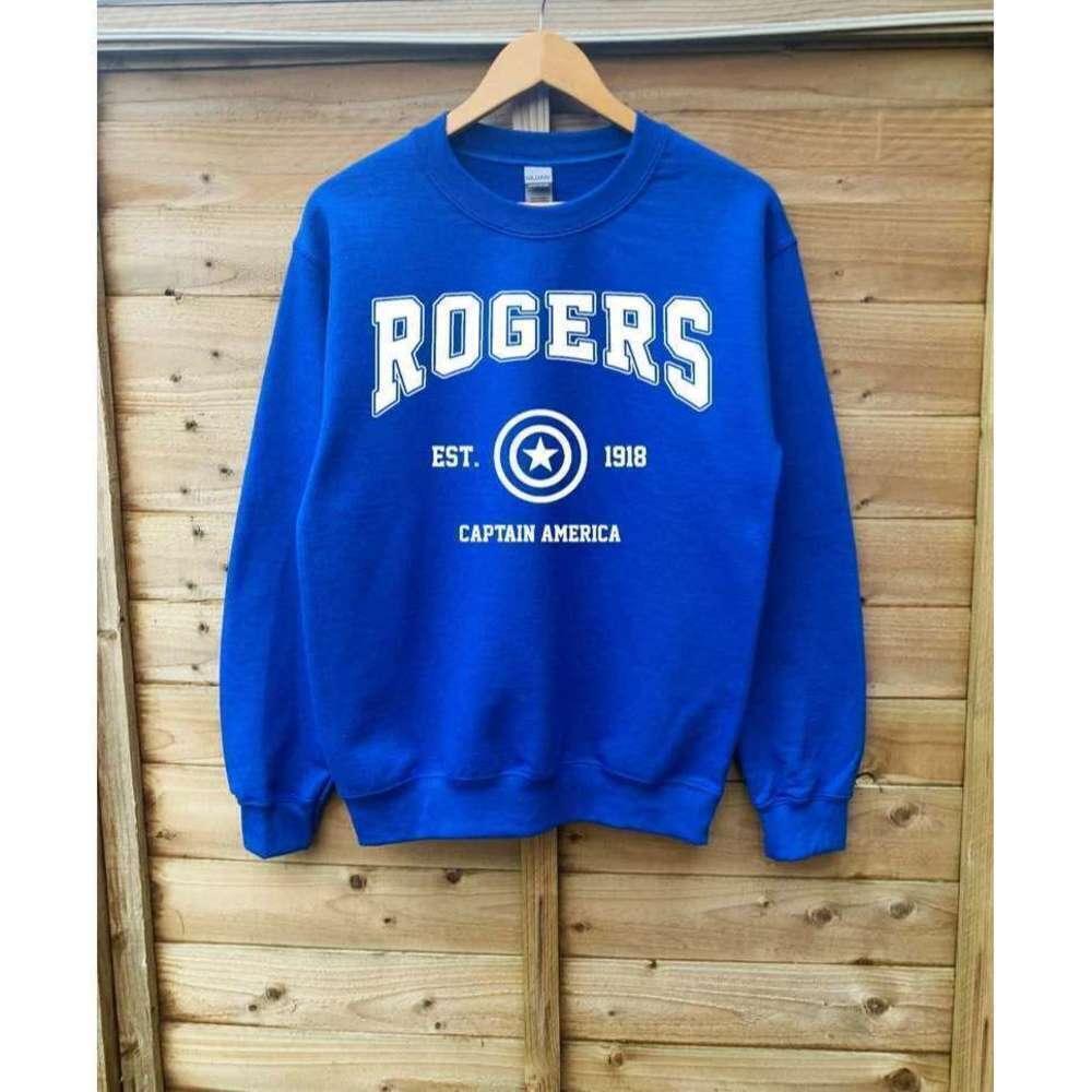 Rogers Est 1918 Hero Graphic Crewneck Sweatshirt